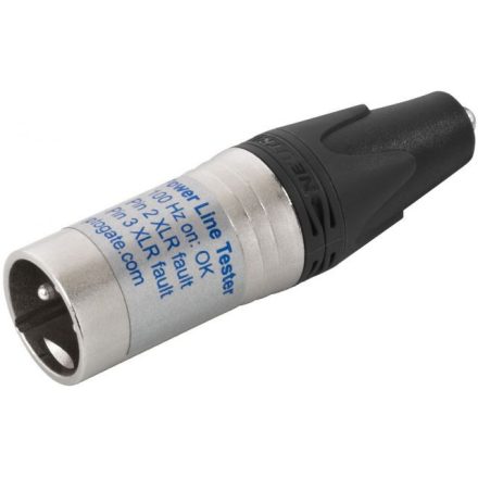 Monacor XLR kábel teszter