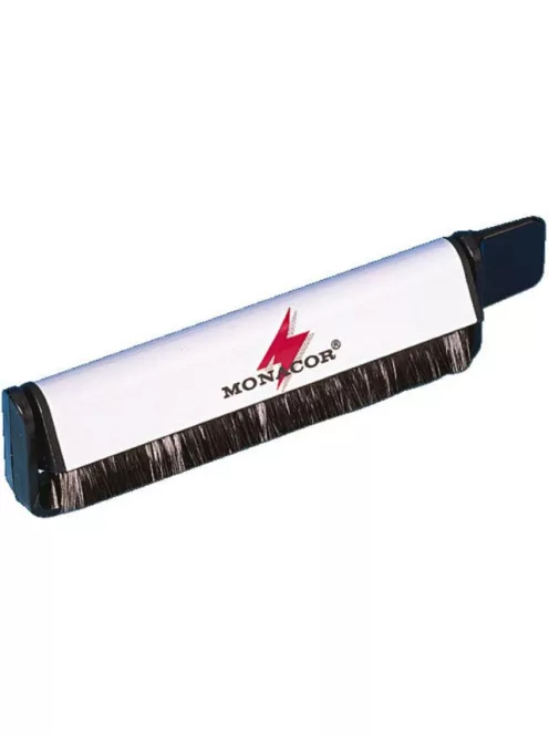 Monacor DC-100, antisztatikus szénsörtés hanglemeztisztító kefe