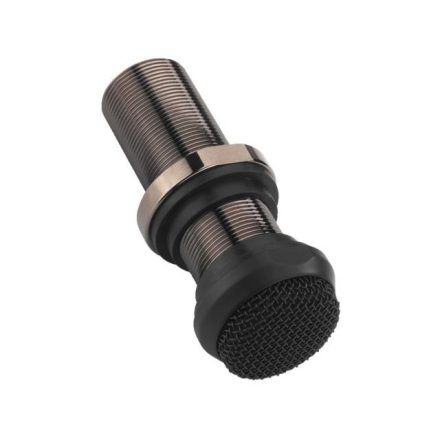 Monacor ECM-10/SW, beépíthető kondenzátor mikrofon, fekete