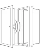 Monacor ESP-8U, falba és mennyezetbe süllyeszthető PA hangsugárzó