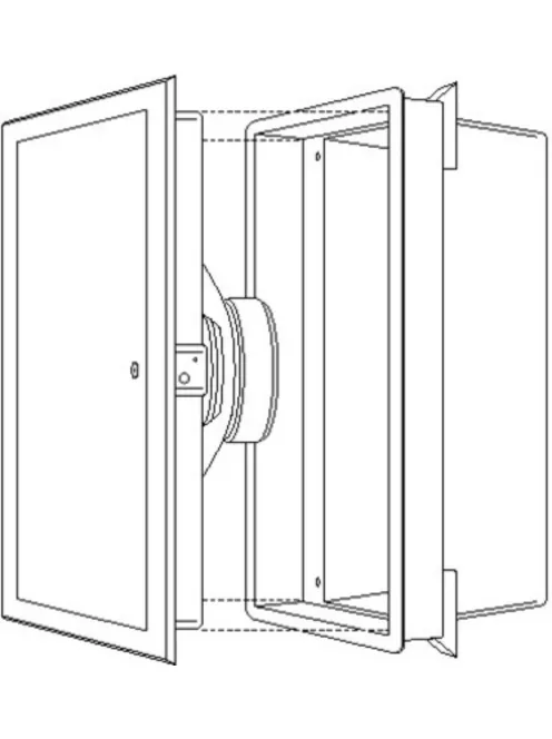 Monacor ESP-8U, falba és mennyezetbe süllyeszthető PA hangsugárzó