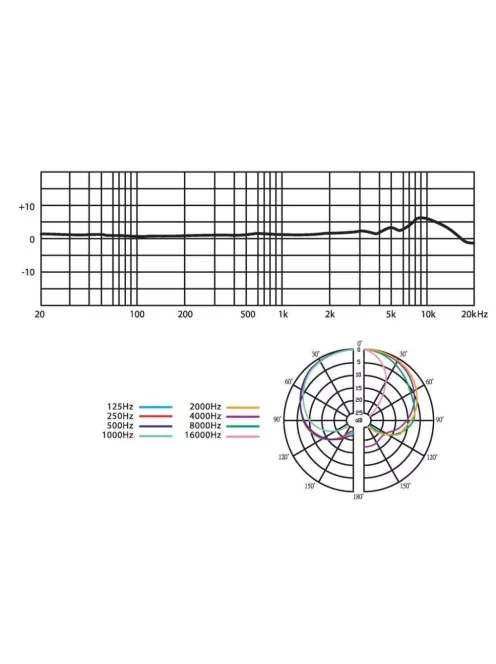 JTS JS-22 Professzionális studió kondenzátor mikrofon