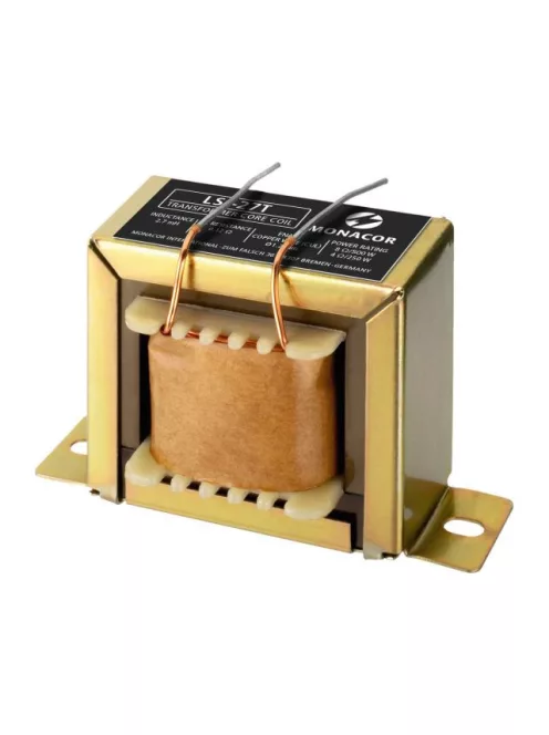 Monacor LSI-27T, transzformátor-vasmagos tekercs, 2.7mH