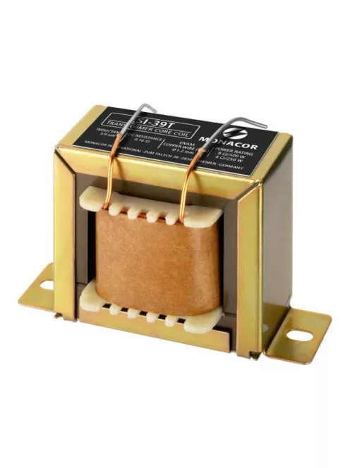 Monacor LSI-39T, transzformátor-vasmagos tekercs, 3.9mH