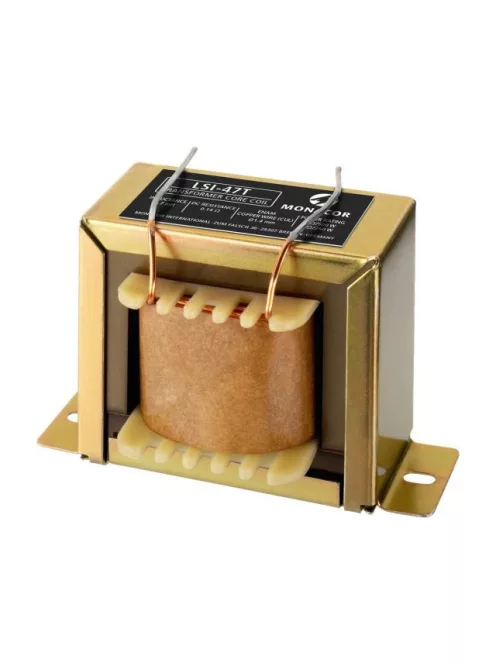 Monacor LSI-47T, transzformátor-vasmagos tekercs, 4.7mH 