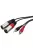 Monacor MCA-127P , audió átalakító kábel