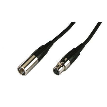 MCM-500/SW, mini XLR kábel - Kábel, csatl./Kábel/XLR-XLR (mikrofon) kábel