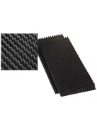 Monacor MDM-60, piramis mintázatú szivacs lapok