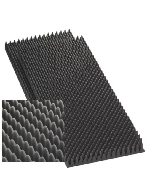 Monacor MDM-60, piramis mintázatú szivacs lapok