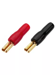 Monacor csúszósaru aranyozott, 2,8 mm, 1 pár