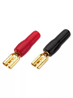 Monacor csúszósaru aranyozott, 4,8 mm, 20 db