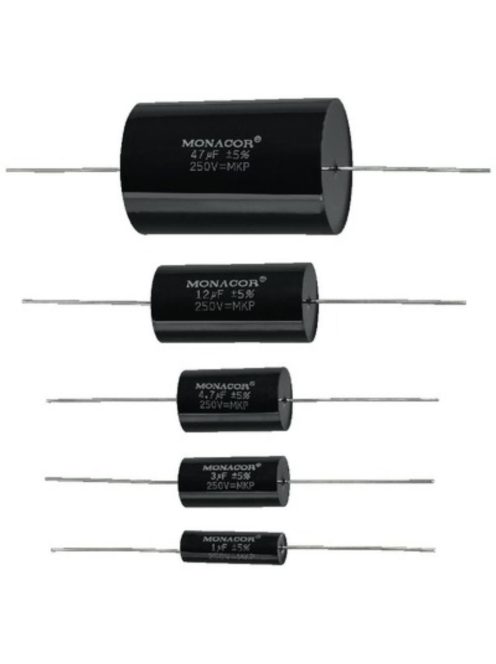 MKPA-47, 4.7uF/250V MKP kondenzátor - Hangfal/Hangfalépítés/Kondenzátor/Monacor MKPA
