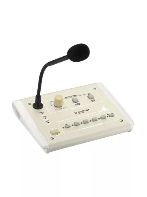 Monacor PA-1120RC, PA zónaválasztós asztali mikrofon