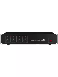 Monacor PA-1250D, D osztályú erősítő, 100V