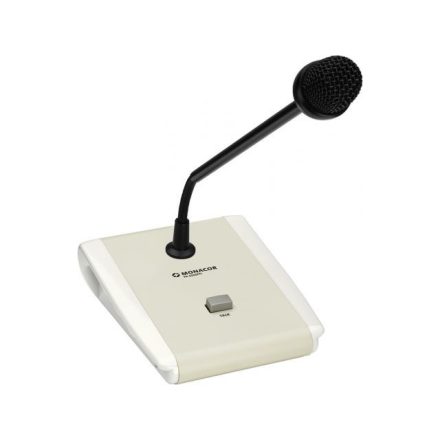 Monacor PA-5000PTT, PA asztali mikrofon (utasító)