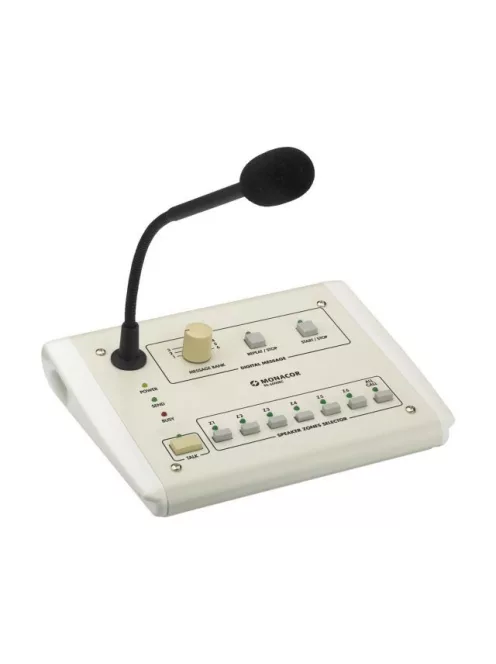 Monacor PA-6000RC, PA zónaválasztós asztali mikrofon