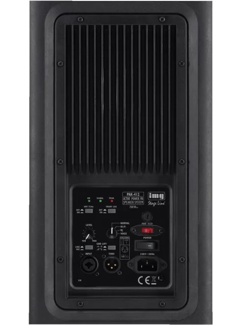 PAK-412, hangsugárzók, DPS-vezérelt - Hangfal/Aktív hangfal