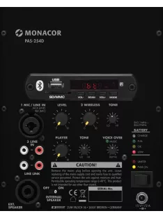 Monacor Aktív hangrendszer