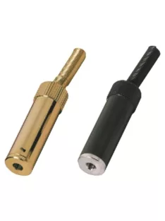 Monacor PG-303J, 3,5mm sztereó lengő jack aljzatok