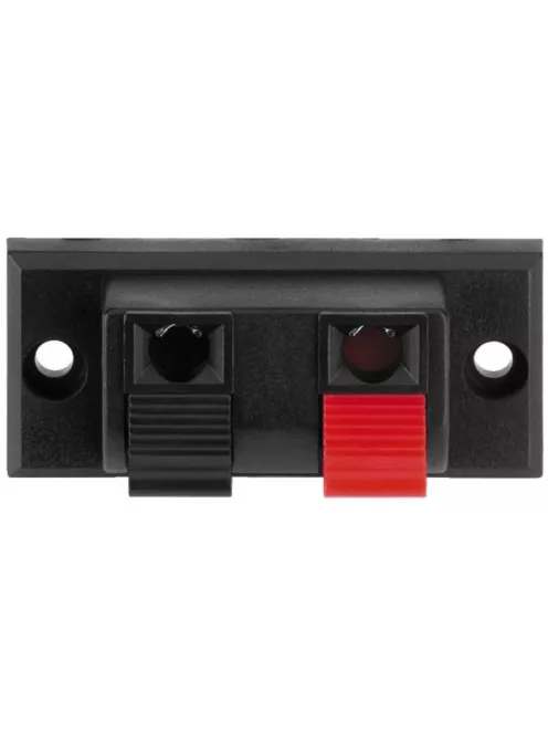 Monacor PT-916, rugós szorítócsatlakozó, 2-pólusú