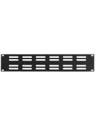 Monacor RCP-8722U, rack panelek