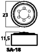IMG Stageline SA-18, dinamikus mikrofonkapszula
