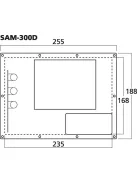 IMG Stageline SAM-300D, szubbasszus erősítő modul