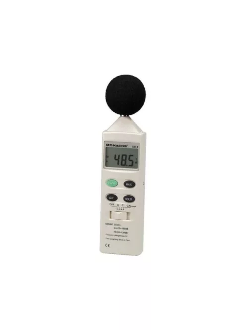 Monacor SM-2, hangnyomásmérő