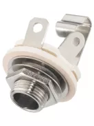 Monacor T-211, monó 6,3mm Beépíthető Jack Aljzatok