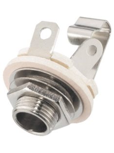 T-211, monó 6,3mm Beépíthető Jack Aljzatok - Kábel, csatl./Csatlakozó/Jack 6,3mm csatlakozó