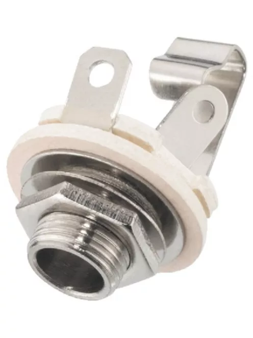 Monacor T-211, monó 6,3mm Beépíthető Jack Aljzatok