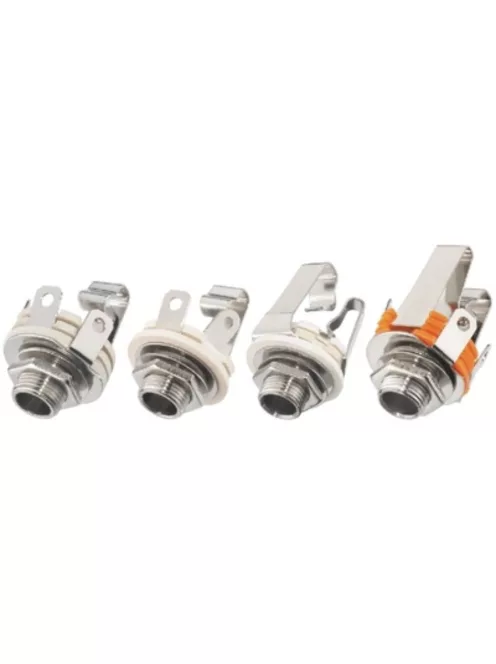 Monacor T-211, monó 6,3mm Beépíthető Jack Aljzatok