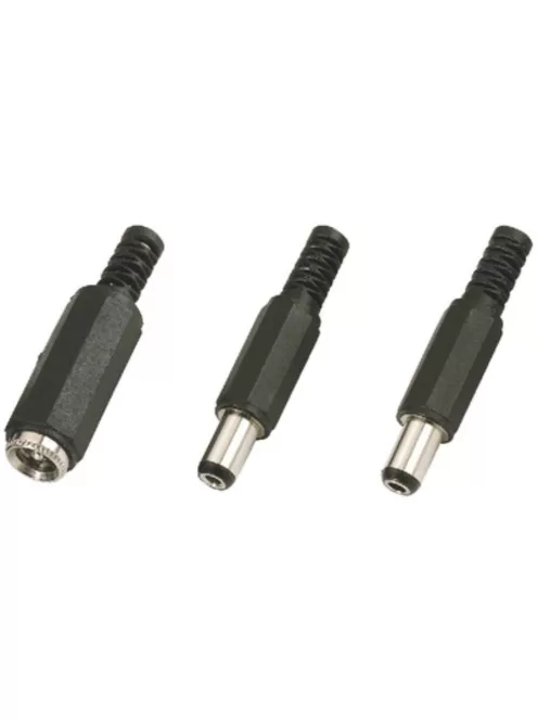 Monacor T-521P, tápcsatlakozó dugók