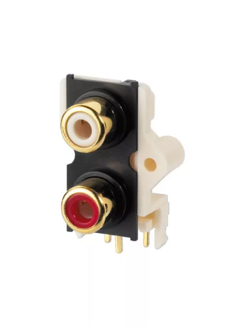 Monacor T-720G, NYÁK-ba ültethető RCA aljzatok