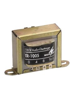   Monacor TR-1005, 100V-os Nagyteljesítményű Audió Transzformátorok