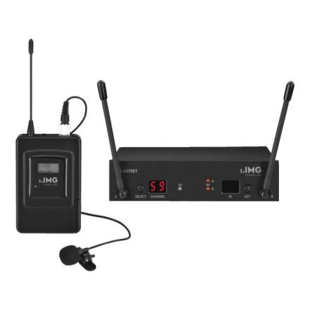 TXS-631SET, multifrekvenciás mikrofon szett zsebadóval csíptetős mikrofonnal - Vezeték nélkül/V