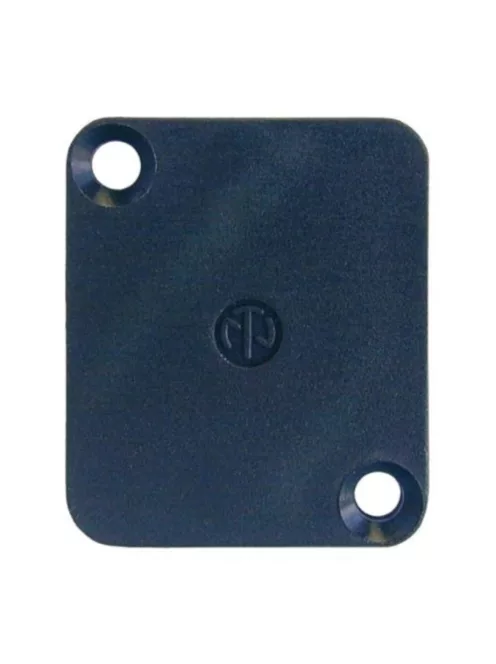 Neutrik DBA zárófedél üres furat eltakarására, fekete