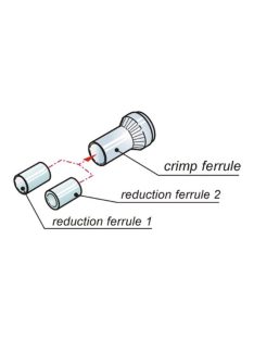MSRC MiniCon crimp hüvely, koaxiális csatlakozáshoz - Kábel, csatl./Csatlakozó/Egyéb csatlakozó