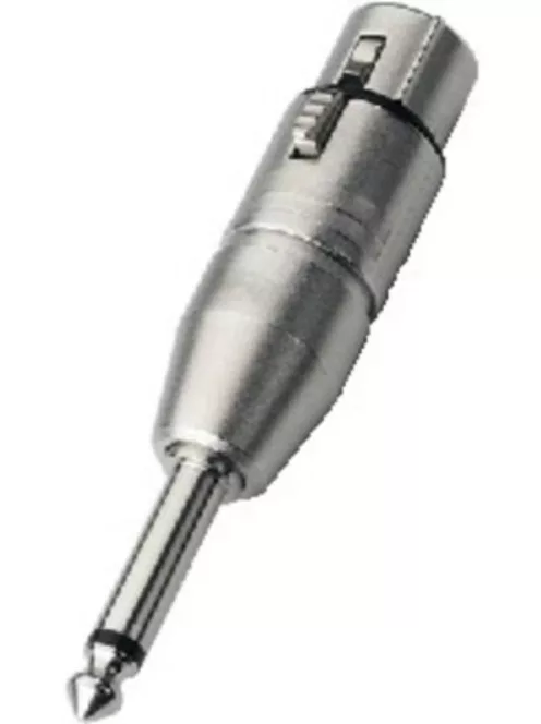 Neutrik NA2FP átalakító 3 pólusú XLR aljzat-mono jack