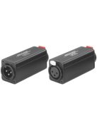 NA2MJTX átalakító 3 pólusú XLR papa-Jack aljzat, illesztő trafóval, 1:1/200 Ohm - Kábel, csatl.