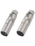 Neutrik NA3F5M átalakító 3 pólusú XLR aljzat-5 pólusú XLR dugó DMX