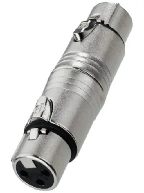 Neutrik NA3FF átalakító 3 pólusú XLR aljzat-3 pólusú XLR aljzat