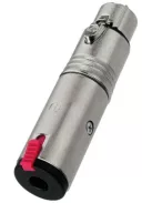 Neutrik NA3FJ átalakító 3 pólusú XLR aljzat-sztereó 6,3-as aljzat