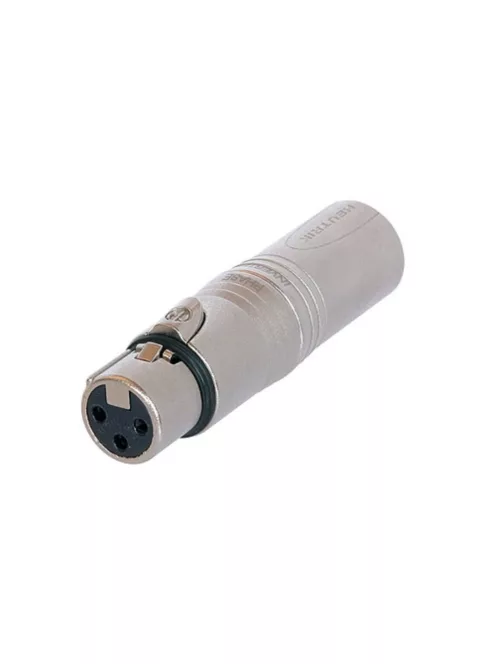 Neutrik NA3FMX átalakító 3 pólusú XLR aljzat-3 pólusú XLR dugó, keresztbe kötve