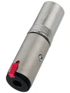   Neutrik NA3MJ átalakító 3 pólusú XLR dugó-sztereó jack aljzat