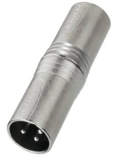 NA3MM átalakító 3 pólusú XLR dugó - 3 pólusú XLR dugó - Kábel, csatl./Átalakító és toldó