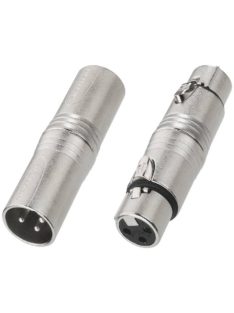 NA3MM átalakító 3 pólusú XLR dugó - 3 pólusú XLR dugó - Kábel, csatl./Átalakító és toldó