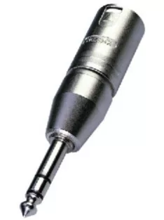   Neutrik NA3MP átalakító 3 pólusú XLR dugó-sztereó 6,3-as dugó