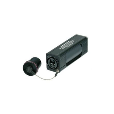NAO2S4S75 optikai csatoló LC-Duplex singlemode PC-4x 0,75 mm2-es kábel, fekete - Kábel, csatl./