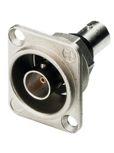 NBB75DFI Bulkhead BNC beépíthető, szigetelt átvezető, D házzal - Kábel, csatl./Csatlakozó/BNC c